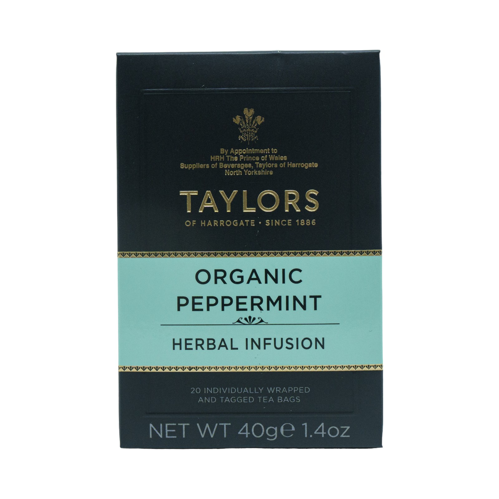 TAYLORS OF HARROGATE Organic Peppermint Tea Bags