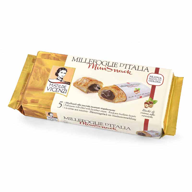 Vicenzi Mini Voglie Hazelnut Cream Filled Biscuits 125g