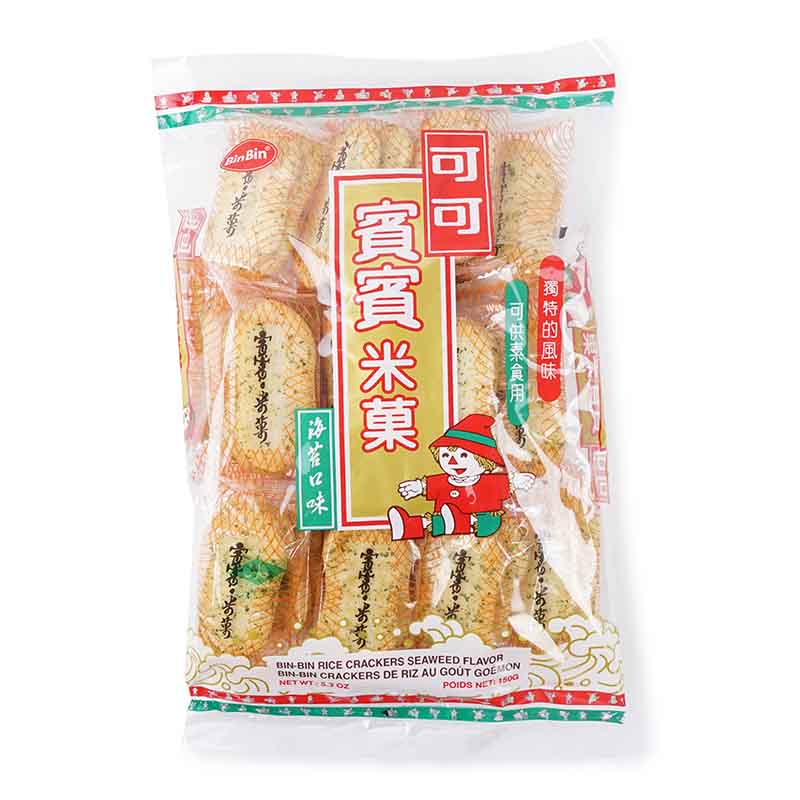 Bin Bin Seaweed Rice Crackers