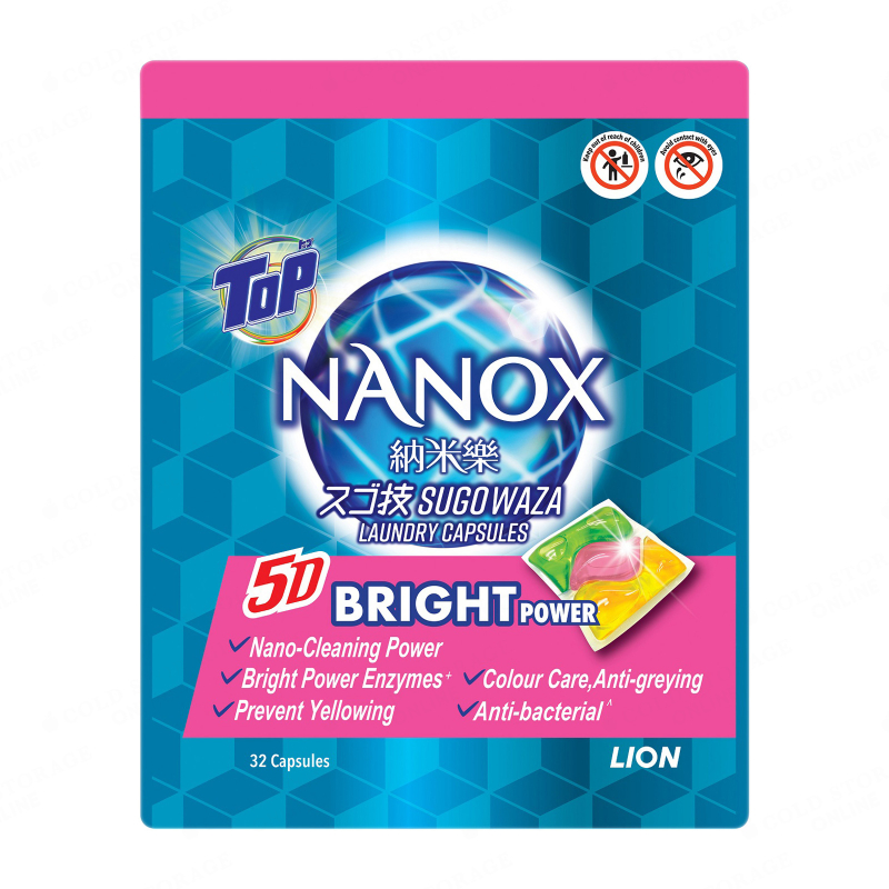 Top Nanox Bright Laundry Capsules 32s
