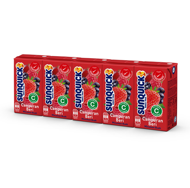 SUNQUICK Ready To Drink Mixed Berries Juice