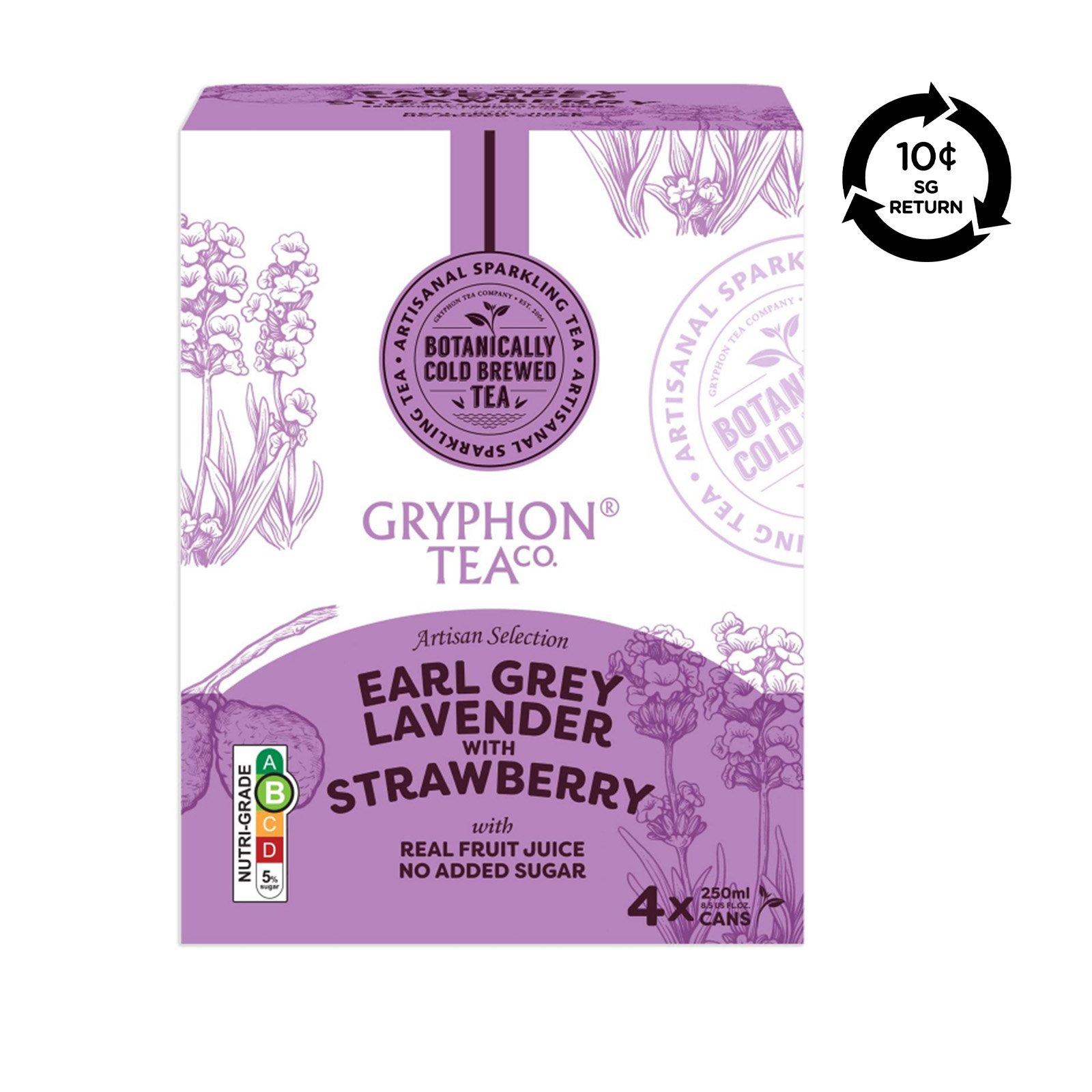 GRYPHON [Bcrs] GRYPHON Earl Grey Lavender With Strawberry