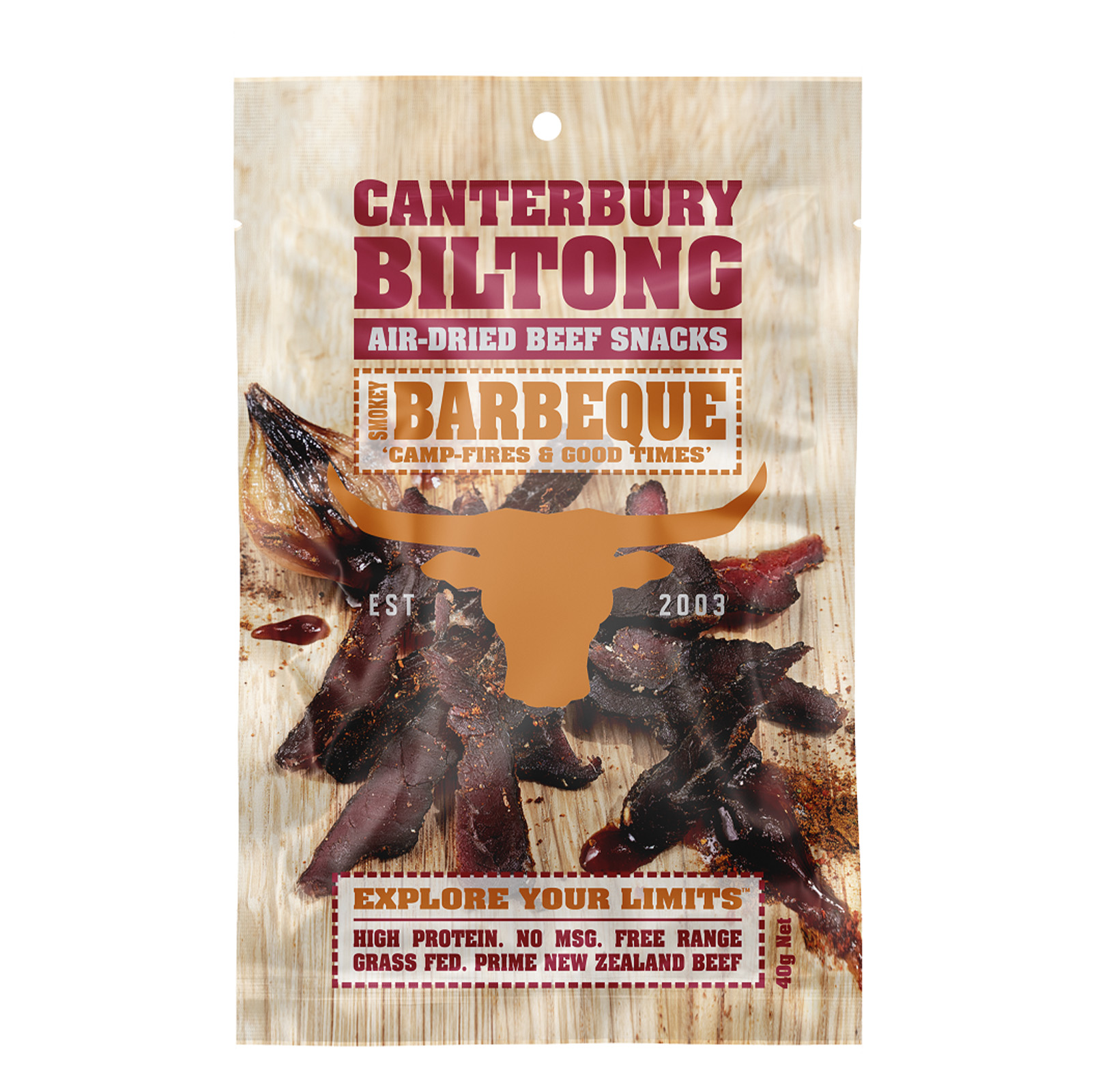 CANTERBURY BILTONG Bbq Beef Biltong