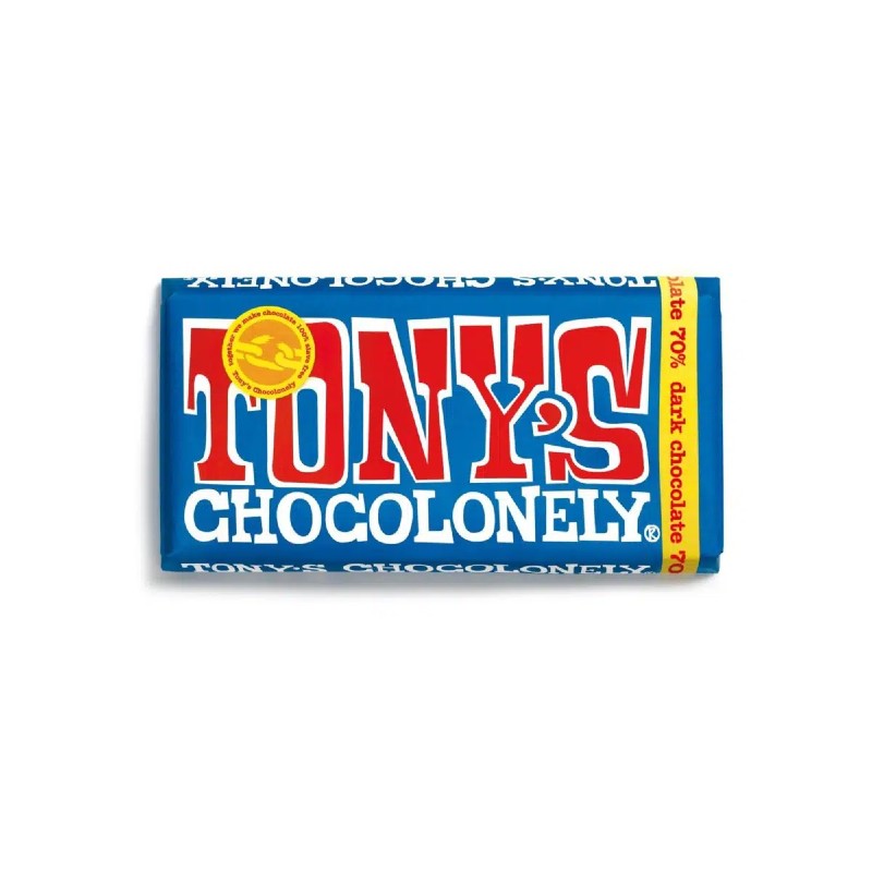 TONYS CHOCOLONELY Tony's Chocolonely 70% Dark Chocolate