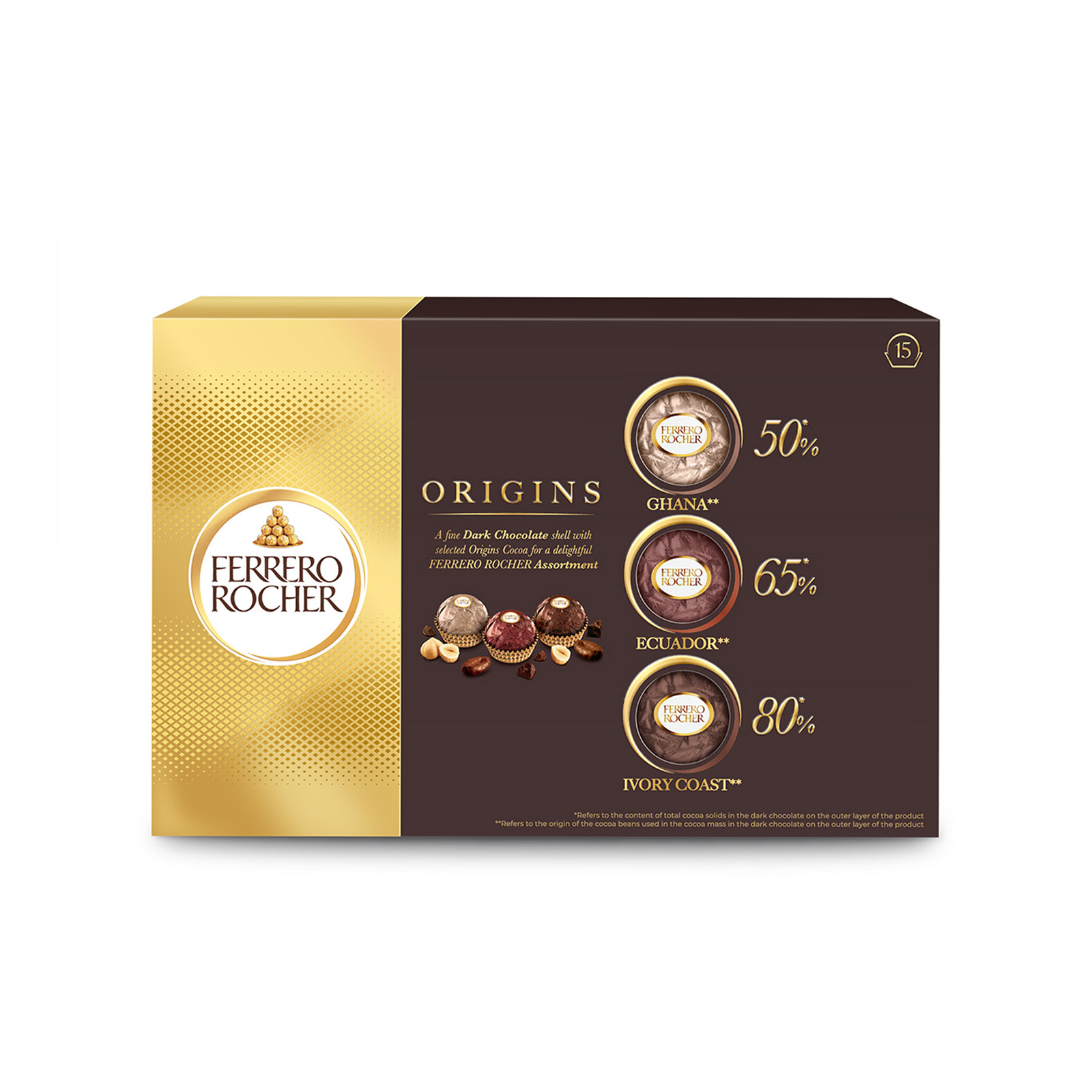 Ferrero Rocher Origins Chocolate Gift Box