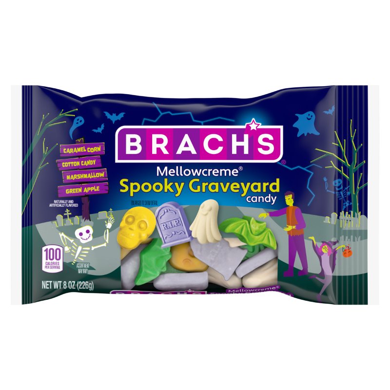 Brach's Holloween Mellowcreme Spooky Graveyard 8oz