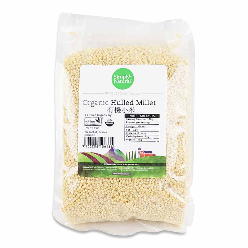 SIMPLY NATURAL Organic Hulled Millet