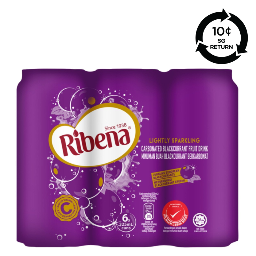 Ribena [Bcrs] Ribena Sparkling Blackcurrant Fruit Drink