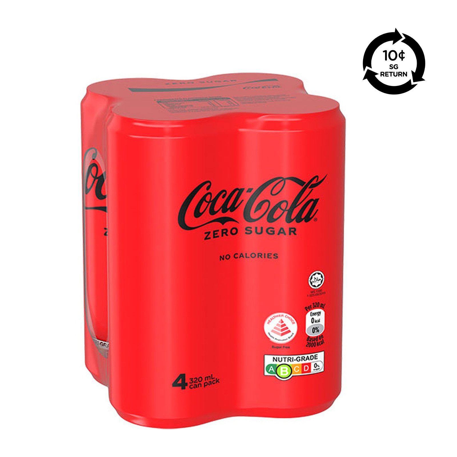 COCA-COLA [Bcrs] COCA-COLA Zero Sugar Cola Can