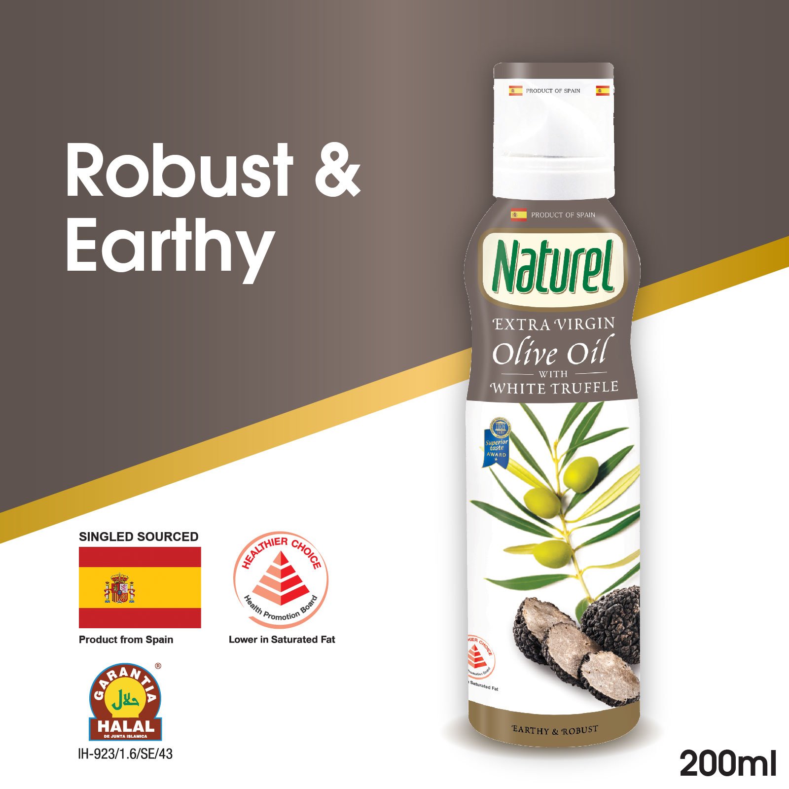 Naturel White Truffle Extra Virgin Olive Oil Spray