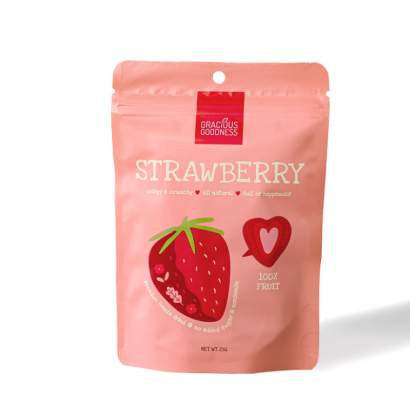 GRACIOUS GOODNESS Freeze Dried Strawberry Fruit Snacks
