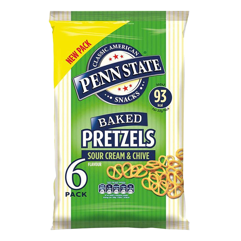 PENN STATE Sour Cream & Chive Pretzels
