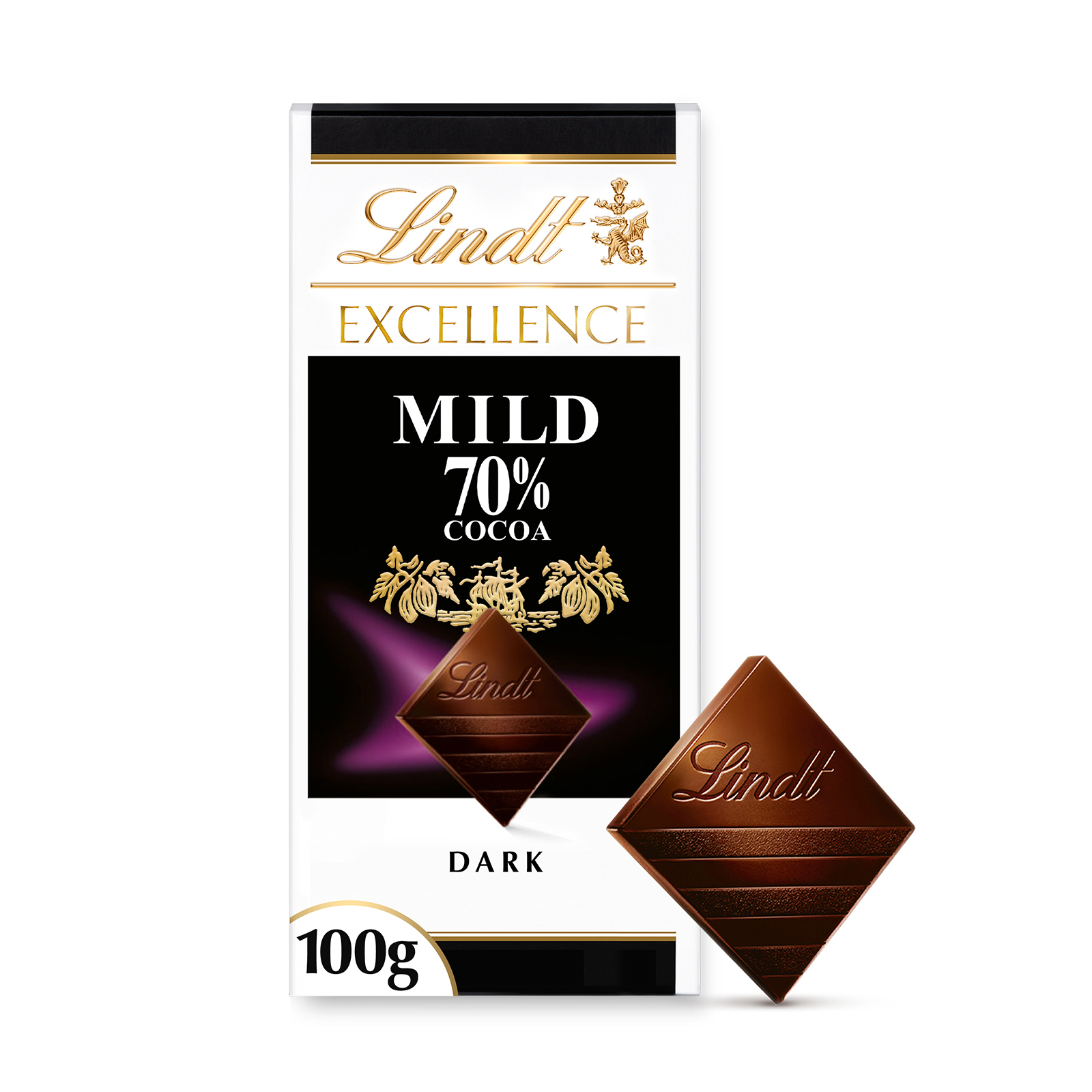 Lindt Excellence 70% Mild Dark Chocolate 100g