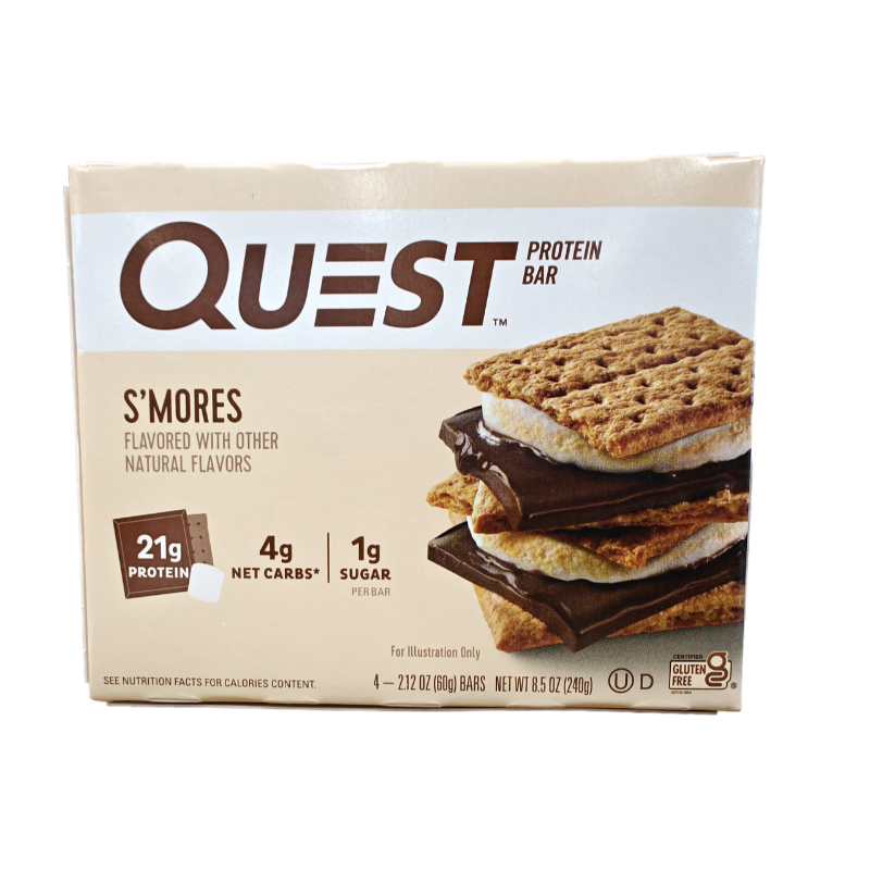 Quest S'mores Protein Bars 4 x 60g