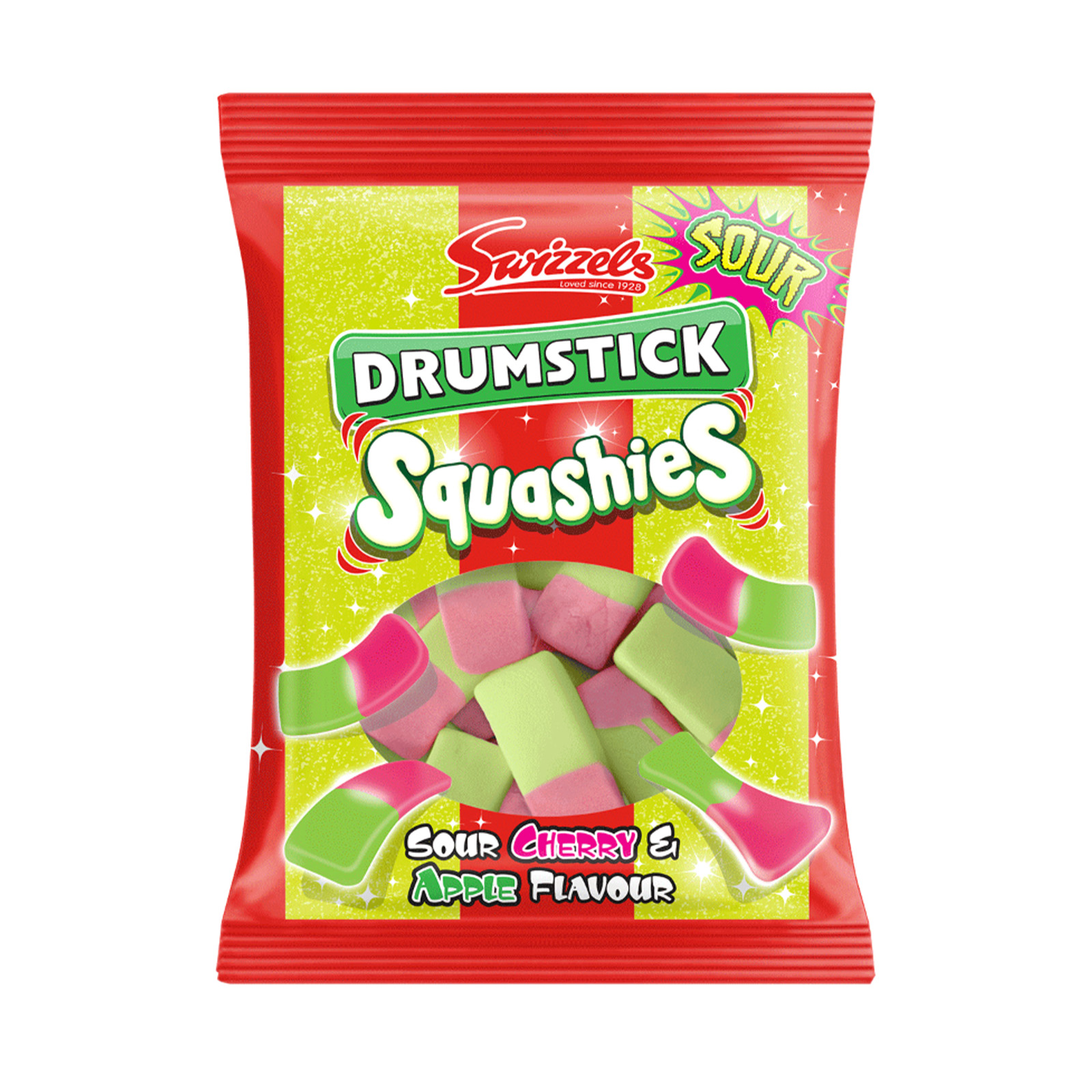 Swizzels Drumstick Squashies Cherry & Apple Candy