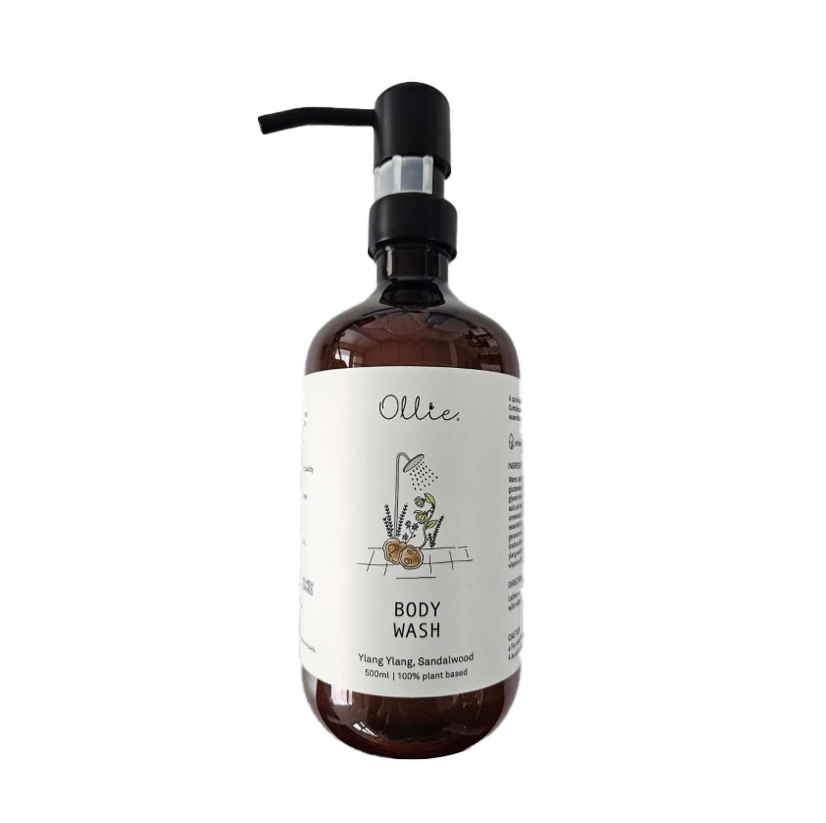 OLLIE Ylang Ylang & Sandalwood Body Wash