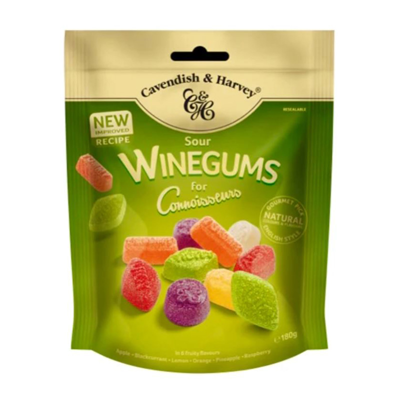 C&H Cavendish & Harvey Sour Wine Gums