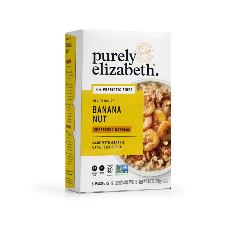 PURELY ELIZABETH Banana Nut Oatmeal