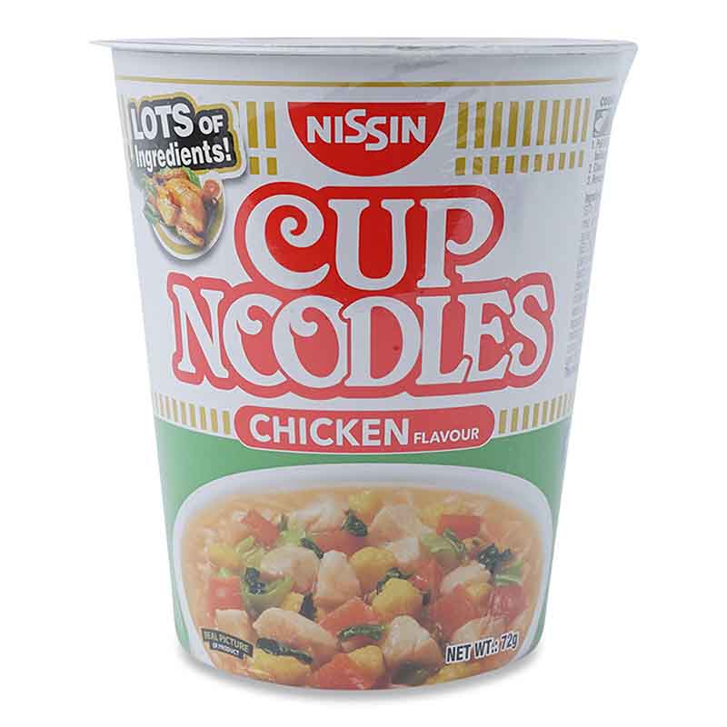 Nissin Chicken Instant Noodles Cup