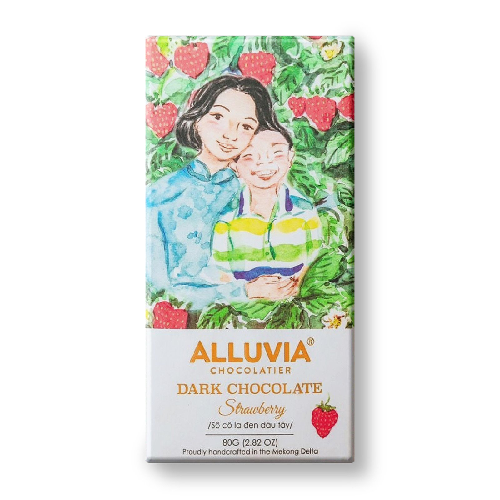 ALLUVIA Dark Chocolate Strawberry