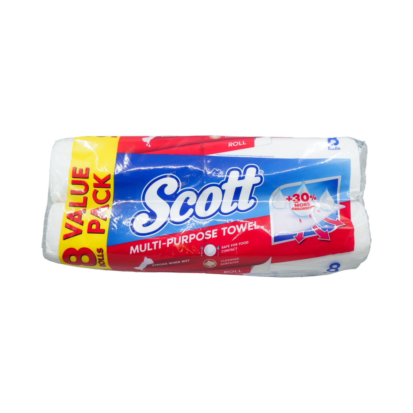 Scott Multi-Purpose Kitchen Paper Towel Roll 8 Rolls x