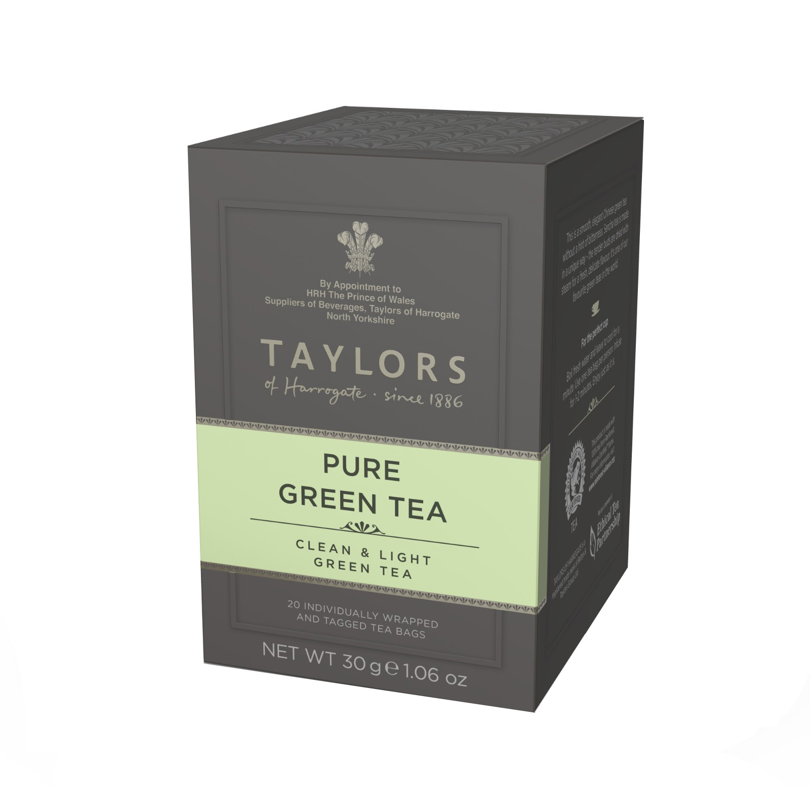 TAYLORS OF HARROGATE Pure Green Tea Bags