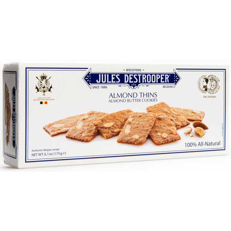 Jules Destrooper Almond Thins Cookies 100g