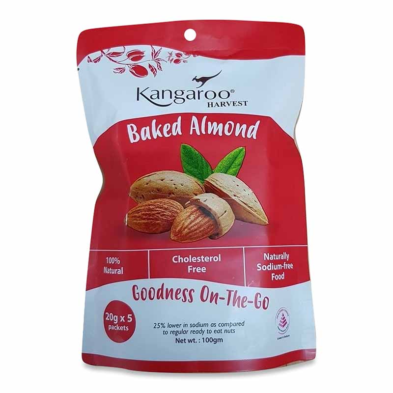 Kangaroo Harvest Baked Almonds Share Pack
