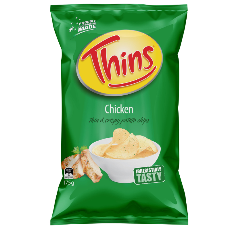 THINS Chicken Flavour Potato Chips