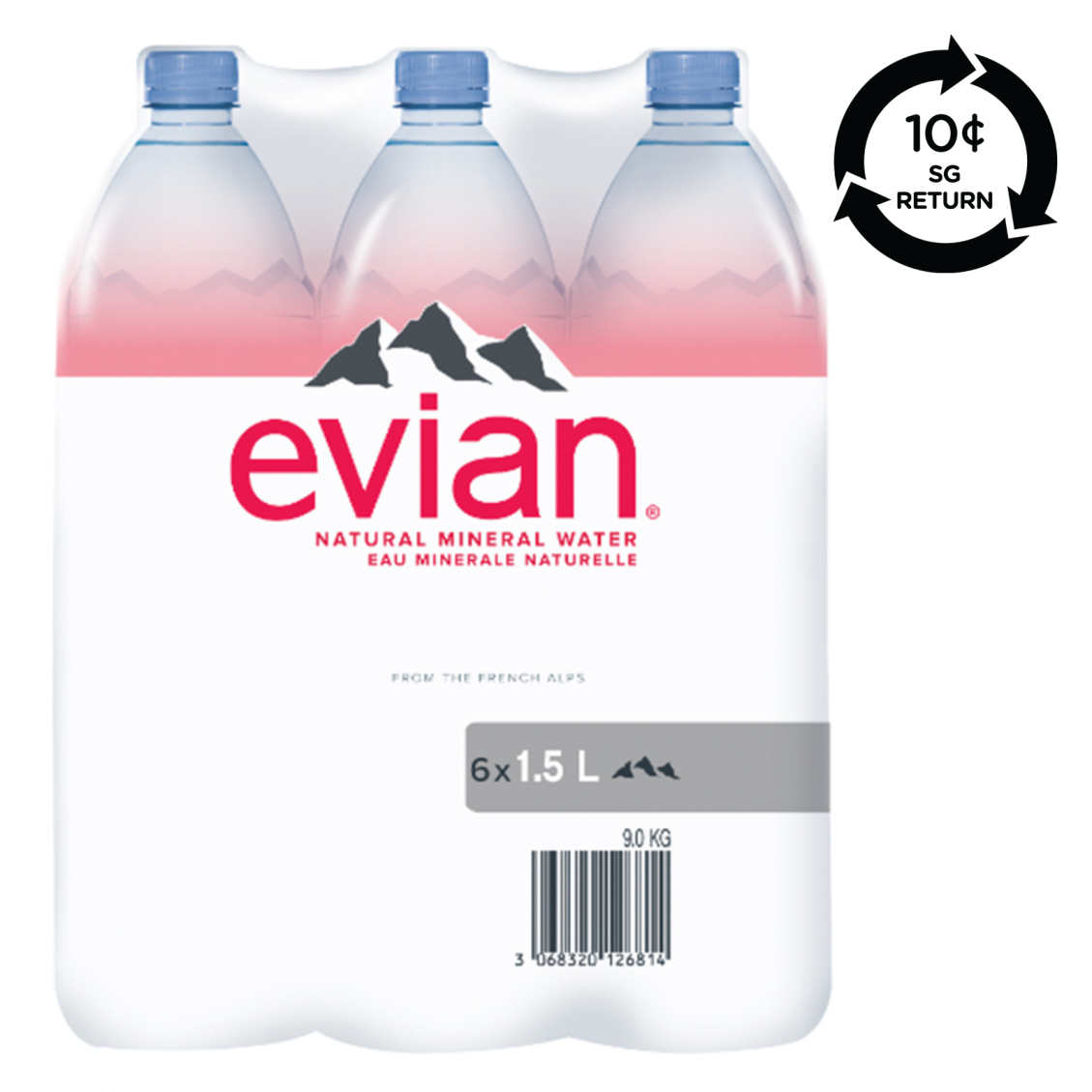 Evian [Bcrs] Evian Natural Mineral Water