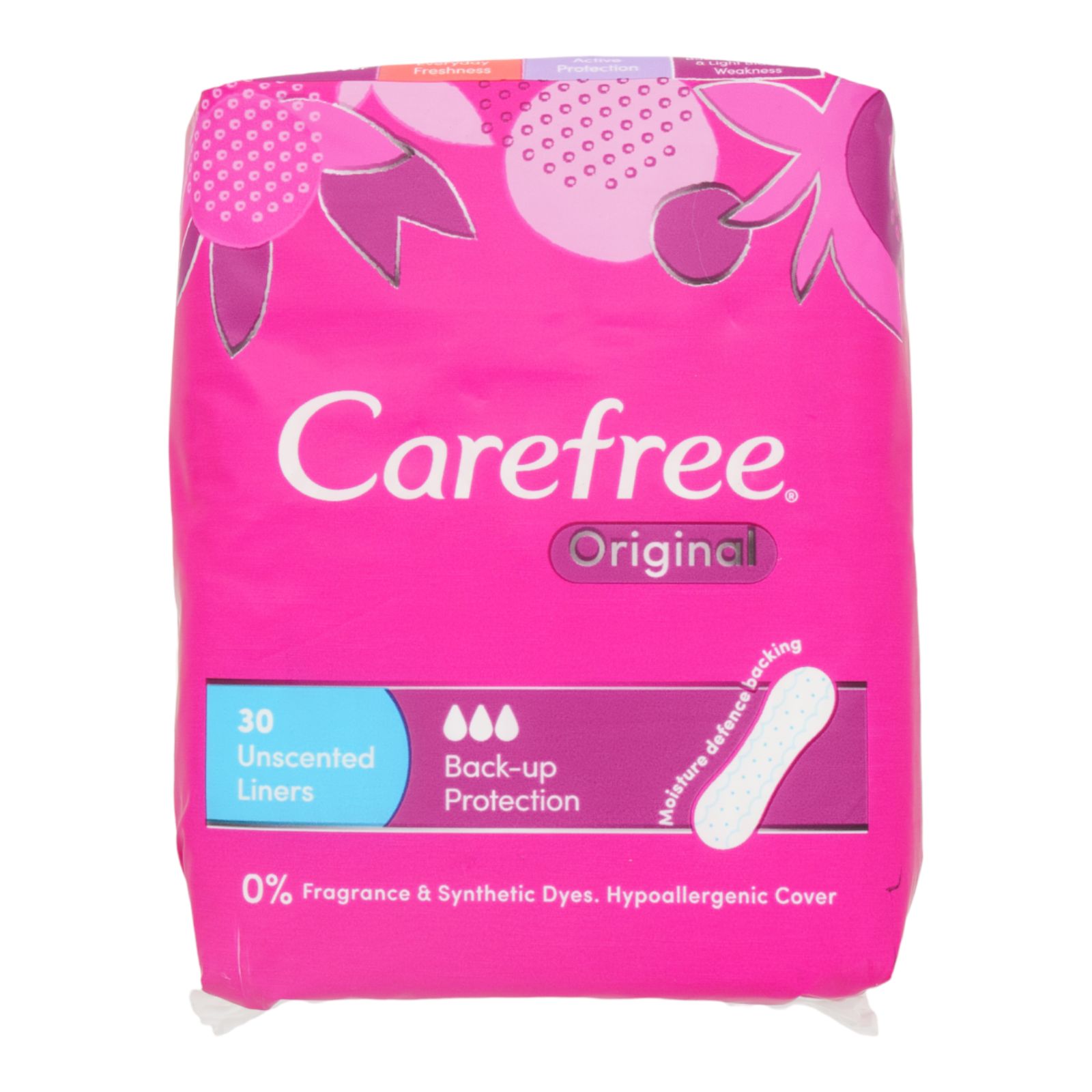 Carefree Original Unscented Pantyliners 30s
