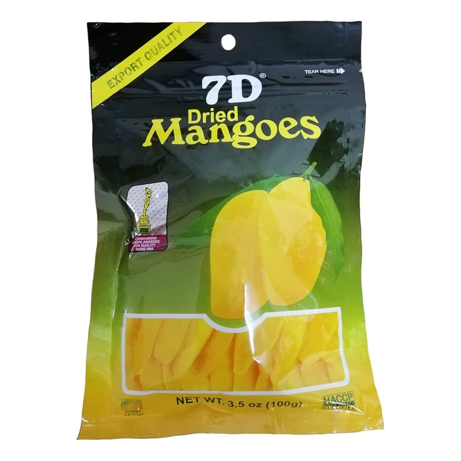 7d Dried Mango Fruit Snacks