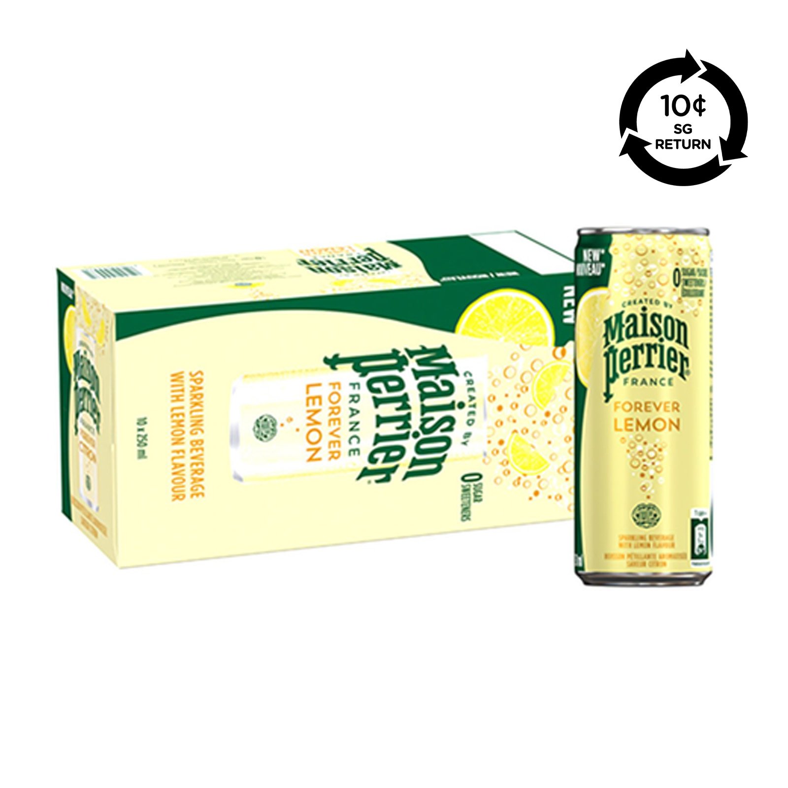 [BCRS] Maison Perrier Lemon 10 x 250ml