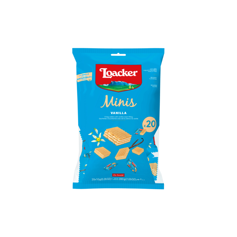 Loacker Minis Vanilla Wafers