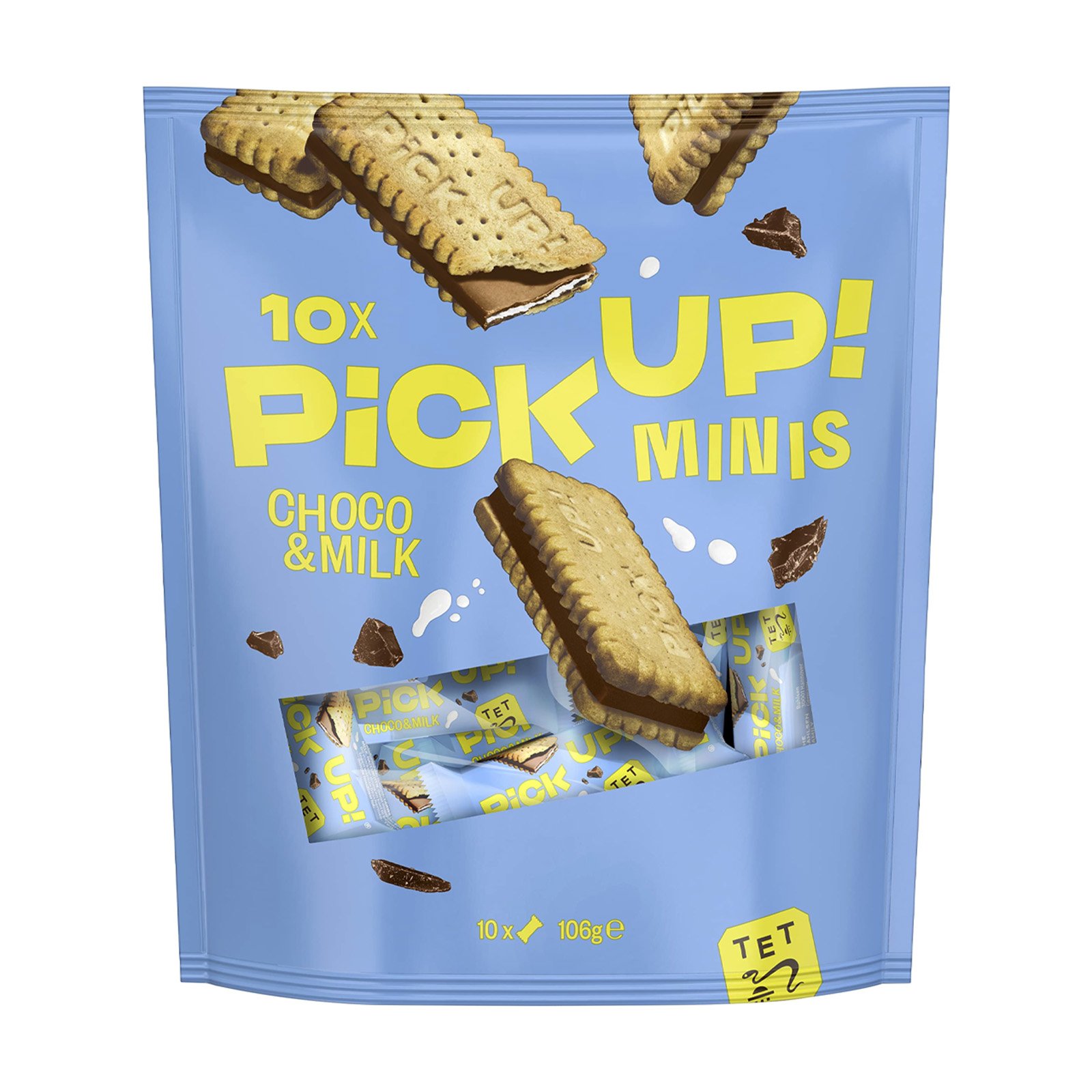 Bahlsen Pick Up Minis Chocolate & Milk Crackers