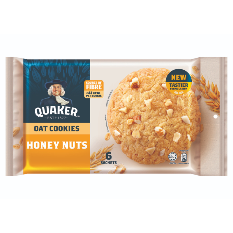 Quaker Honey Nut Oatmeal Cookies