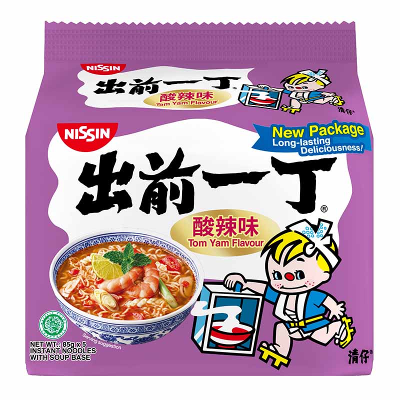 Nissin Chu Qian Yi Ding Tom Yam Instant Noodles