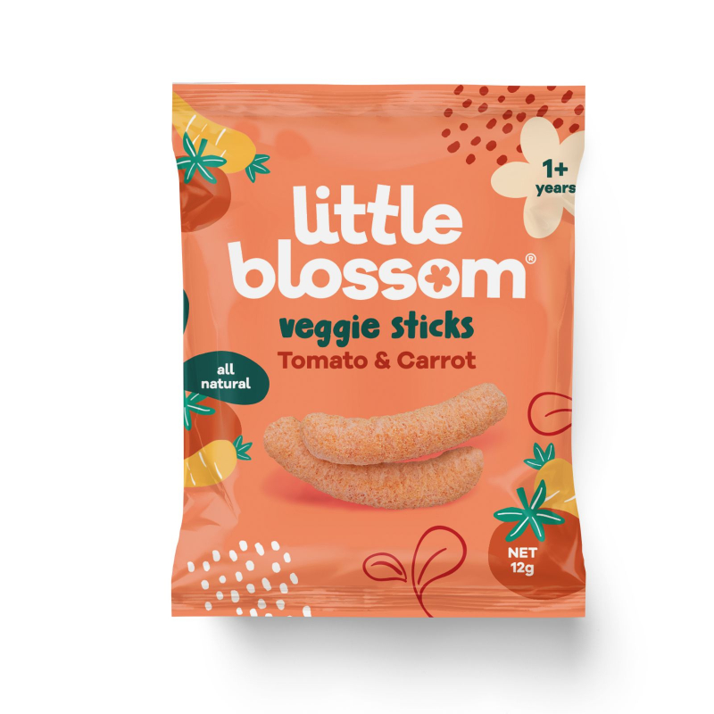LITTLE BLOSSOM Tomato & Carrot Veggie Sticks