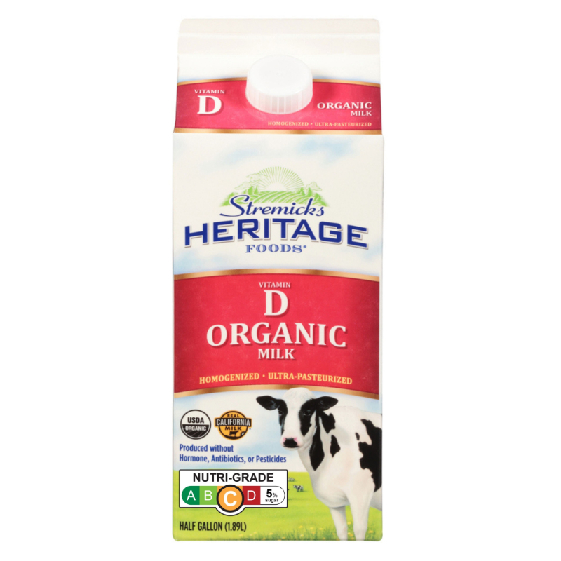HERITAGE Organic Vitamin D Milk