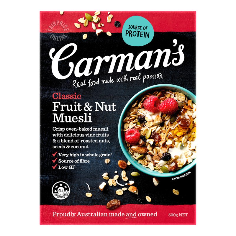 Carman'S Muesli - Classic (Fruit & Nut)