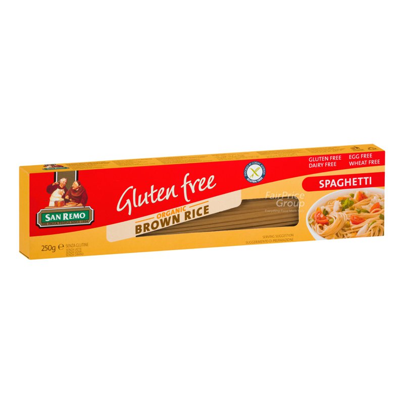San Remo Organic Brown Rice Pasta - Spaghetti