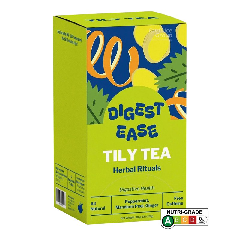 TILY Herbal Rituals Digest Ease Tea - Digestive Health