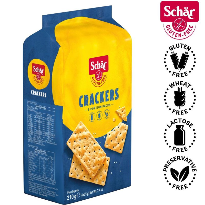 Schar Crackers - Gluten Free 0