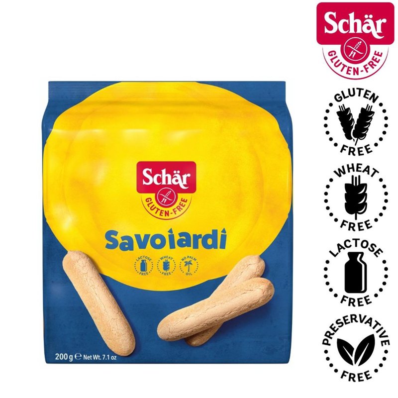 Schar Savoiardi, Biscuits for Tiramisu - Gluten Free