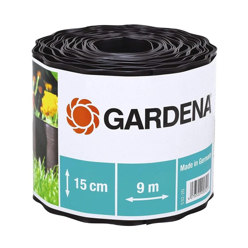 Gardena G-532 Bed Edging (Black) 16 CM