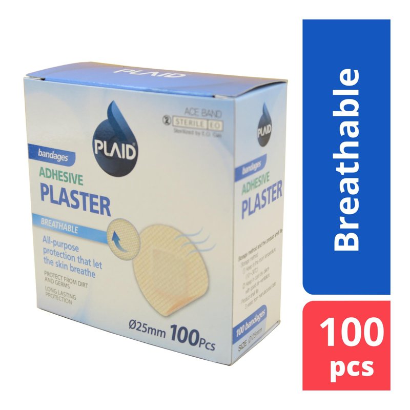 PLAID Ace Band Sport Adhesive Plaster 100 S