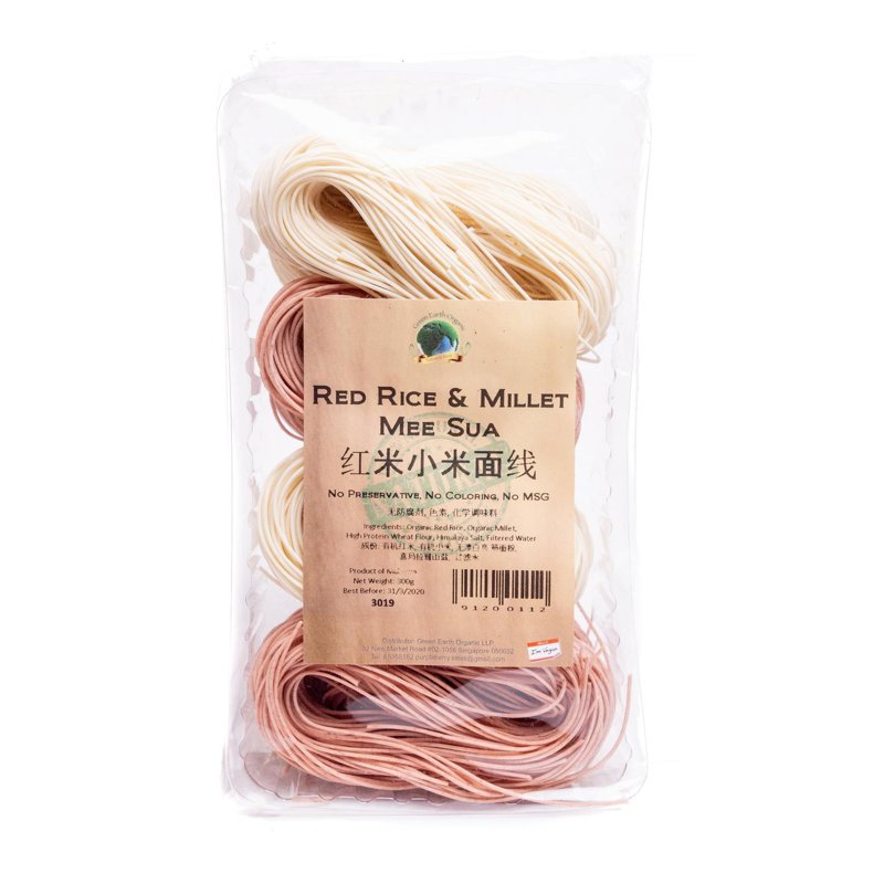 Green Earth Red Rice Millet Mee Sua