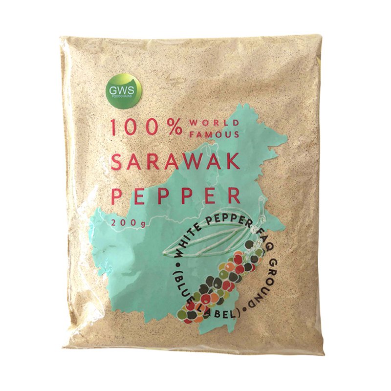 GWS Sarawak White Pepper Ground (Standard)