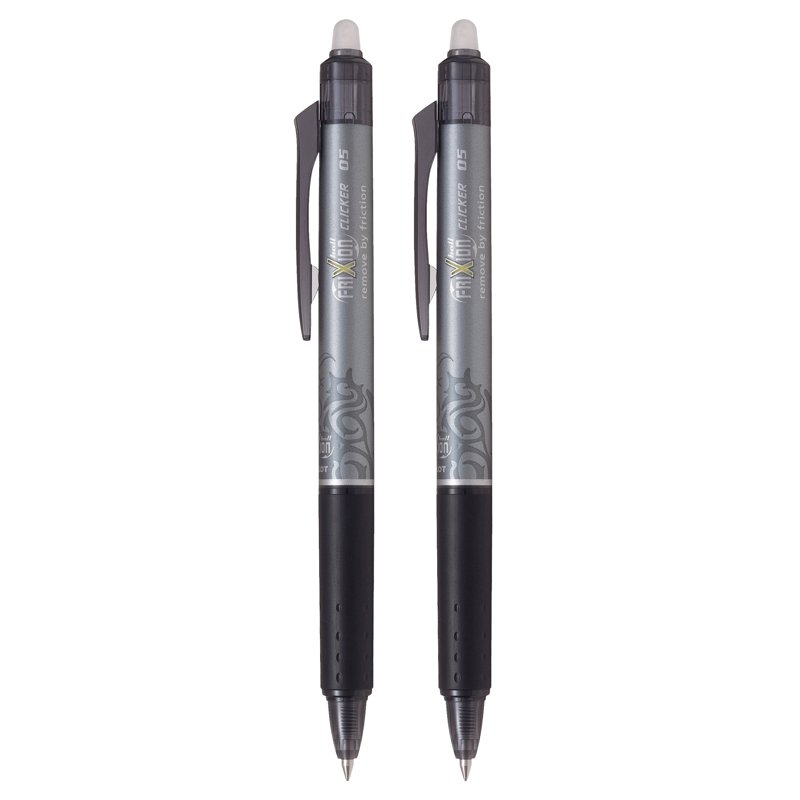 Pilot BLRTFR5 Frixion Clicker Ball Pen 0.5mm - Black 2 S