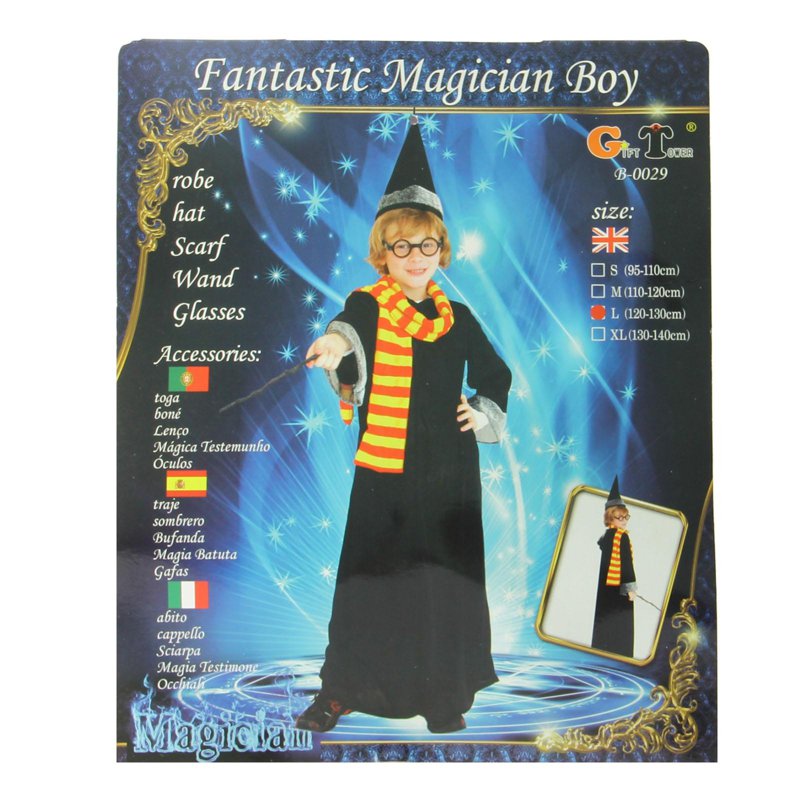 Partyforte Halloween Magician Children